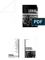 Trabajo Del Psicoanalisis Vol 01