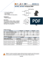 Jfet 2n5484 2n5485 2n5486 Interfet