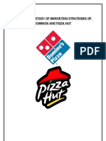 Comparitive Analysis of Marketing Strategies of Dominos and Pizza Hut