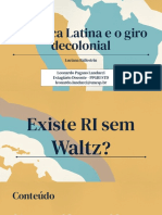 América Latina e o Giro Decolonial