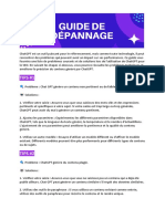 ChatGPT Guide de Dépannage