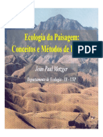 Ecologia Da Paisagem - Conceitos e Métodos de Pesquisa