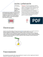 Inducción y Polarización