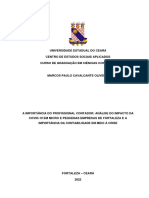 A Importância Do Profissional Contador Análise Do Impacto Da Covid-19 em Micro e Pequenas Empresas de Fortaleza e A Importância Da Contabilidade em Meio À Crise