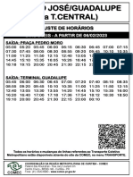 E99-SÃO JOSÉ-GUADALUPE (Via T. CENTRAL) (Horários D.U 06.02.23)