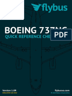 Flybus Boeing 738 Checklist