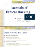 AST - 1 - Essentials of Ethical Hacking