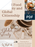 Global Food Security and Global Citizenship