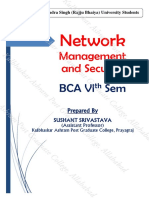 BCA VI Sem Network Management and Security