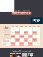 Plan de Contenido - 001