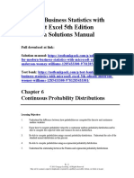 Modern Business Statistics With Microsoft Excel 5th Edition Anderson Solutions Manual Download