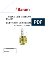 Check List Inspeção Diária - Ecc1500 - Baram - R0