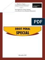 Droit Penal Special