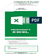 Q4 Lesson 1 Excel