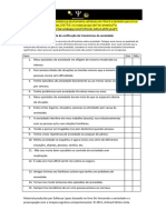 ANSIEDADE - Lista de Verificação de Transtornos de Ansiedade