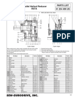 Sew-Eurodrive, Inc.: Parallel Helical Reducer R97A