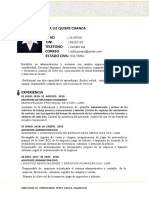 Modelo Curriculum Vitae