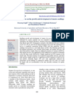 Effect - of - Container - Size - On - The - Growth - and Yield of Tomato