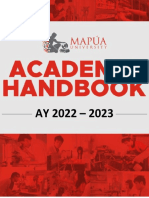 Mapuan 2022-2023 Academic Handbook