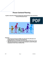 Person Centered Planning Unit