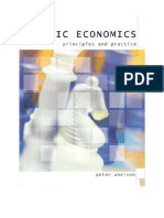 Public Economics Principles and Practice Book by Peter Abelson