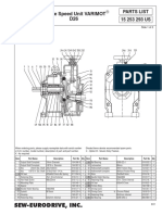 Variable Speed Unit VARIMOT D26: Sew-Eurodrive, Inc