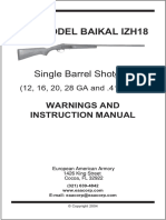 Baikal Izh 18mh Manual