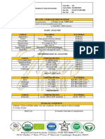 Specification of ORGANIC ANDROGRAPHIS POWDER