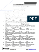 Neet - Chemistry - States of Matter - 03.07.2023