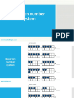 Base Ten Number System