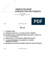 Pharmacologie Des Medicaments Tocolytiques 221118 Def