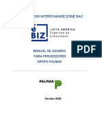 Manual de Usuario Proveedor B2M 3.0 - GRUPO PALMAS