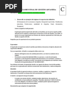 Examen Final de Gestión Aduanera - Emely Alva