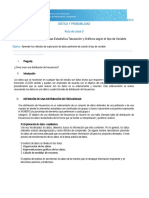 RUTA 4 Tablas de Frecuencias en Cualitativas, Graficos Cuali y Tabla Cuantitativa