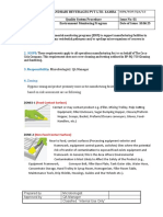 0.SOP - Environment Monitoring Program SOP SAMBA