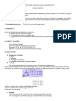 SEMI DETAILED LESSON PLAN IN MATHEMATICS Law of Cosine