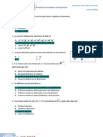 Prueba Acumulativa 1° Medio Septiembre