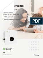 Growatt MOD 3-10KTL3-XH Datasheet