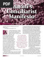 Marini's Conciliarist Manifesto