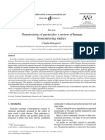 Genotoxicity of Pesticides