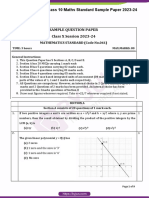 CBSE Class 10 Maths Apr 13 Standard Sample Paper 2023 24