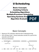 Cbcs Sem3 Os Cpu Scheduling