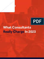 What Consultants Really Charge in 2023 Consulting Success