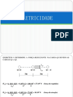 ELETRICIDADE 02 Decomposição Vetores, Campo Elétrico, Energia Potencial