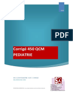 450 QCM Pédiatrie 2020