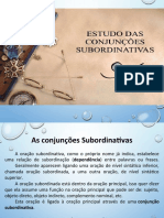 Aulas Power Point As Conjunções Subordinativas