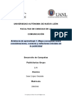 1.4 - Evidencia de Aprendizaje 1 Mapa Conceptual Sobre Consideraciones, Contexto y Reflexiones Iniciales de La Publicidad