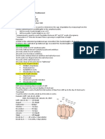 Obstetric's Calculations