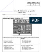 Evaluación de HISTORIA NUMERO 2