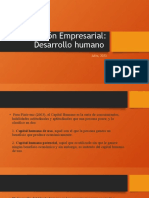 Gestion Empresarial Desarrollo Humano. Meléndez